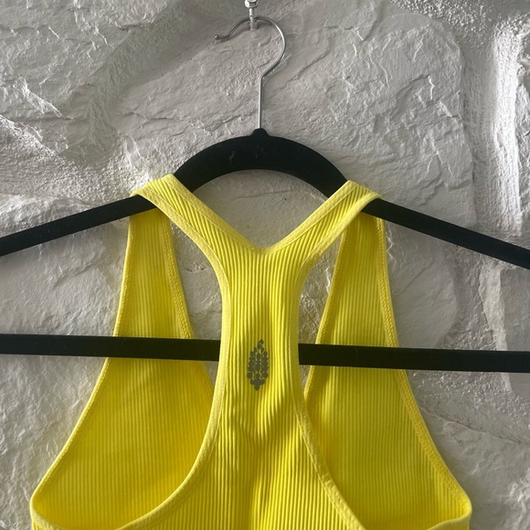FP Movement Free Throw Lemon Verbena Crop Tank Small - Picture 6 of 7